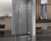 NEW TRENDY Kabina prysznicowa KALIBRA S CHROM 100x80x195 szkło 6mm K-4983-S